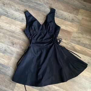 Shein Black Sleeveless Dress